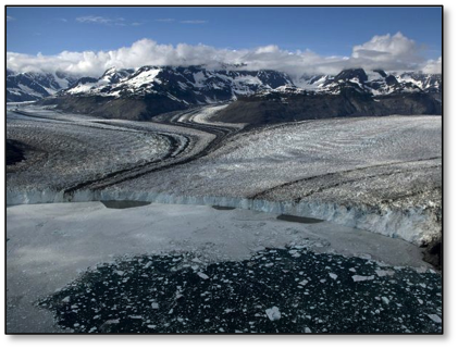 picture of a glacier